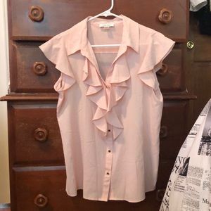 Calvin Klein business shirt with ruffles